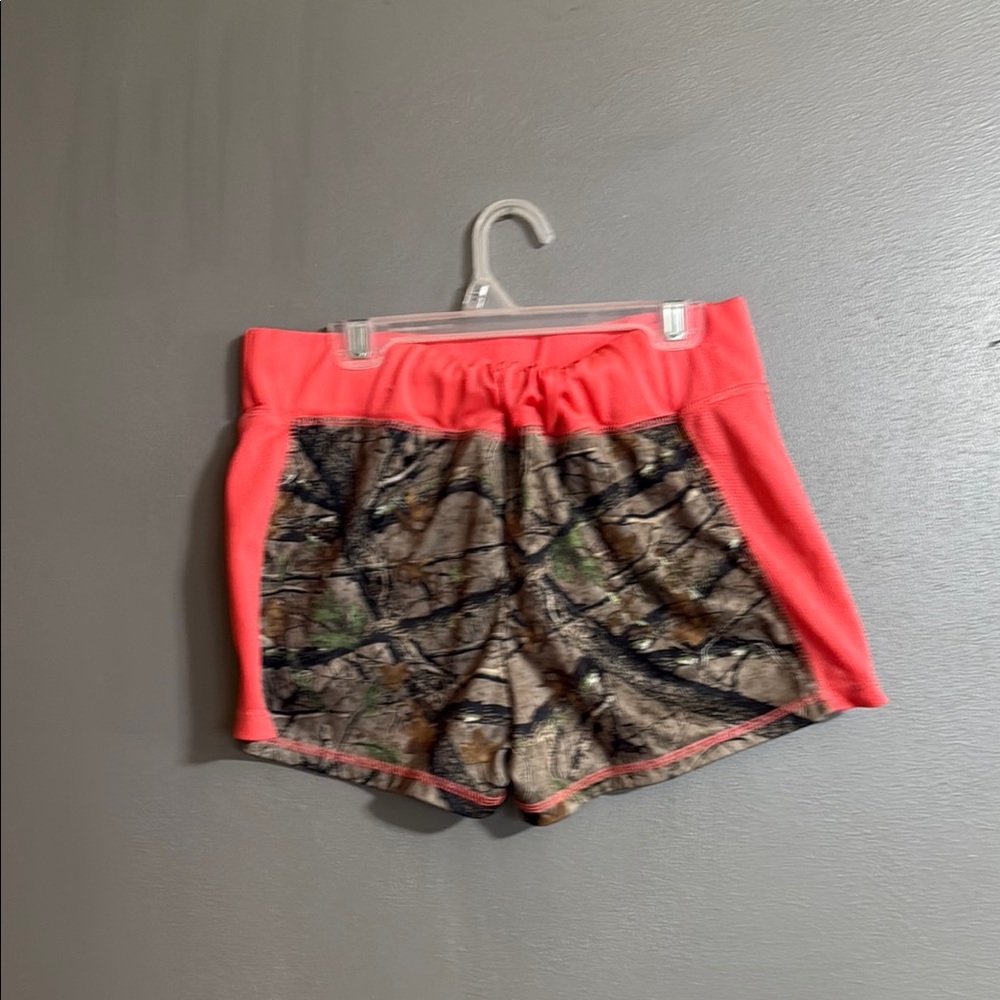 Women's Camouflage and Pink Shorts